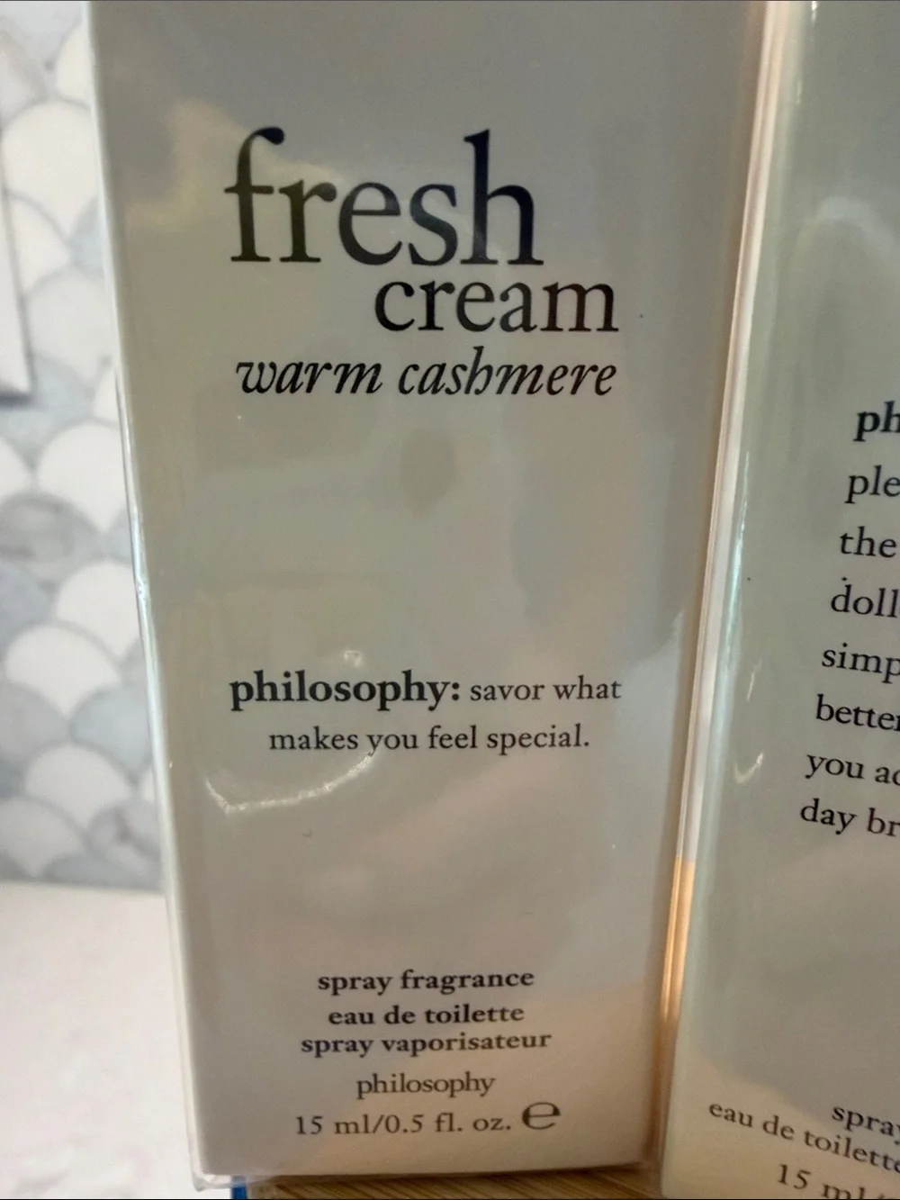 Philosophy Fresh Cream & Fresh Cream Warm Cashmere Fragrance Set